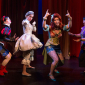Michelle Knight, Becky Gulsvig, Alison Burns and Lulu Picart in a scene from DISENCHANTED!